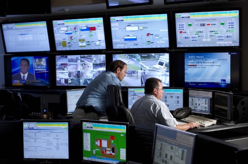 Nowoczesne centrum monitoringu wizyjnego